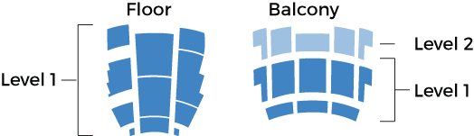 Ticket Level Seating Chart