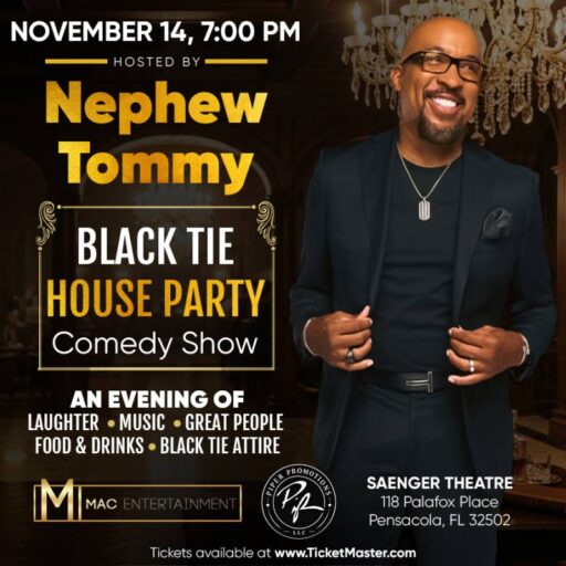 Nephew Tommy’s Black Tie House Party & Comedy Show